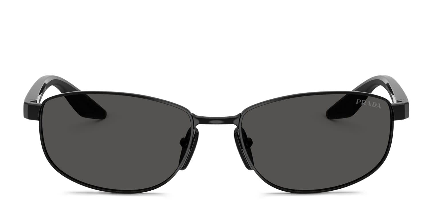 Prada PSB53S Black, Gray glasses - Black / Gray - Frontal View
