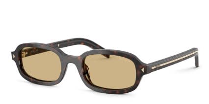 Prada PRD06S Tortoise, Brown glasses - Tortoise / Brown - Angle View
