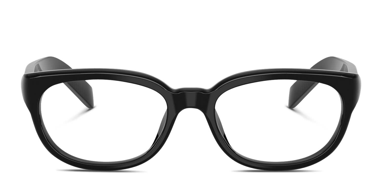 Balenciaga BB0065O Shiny Black Prescription Eyeglasses