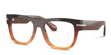 Dolce & Gabbana DG3407 Multicolor, Brown glasses - Multicolor / Brown - Angle View