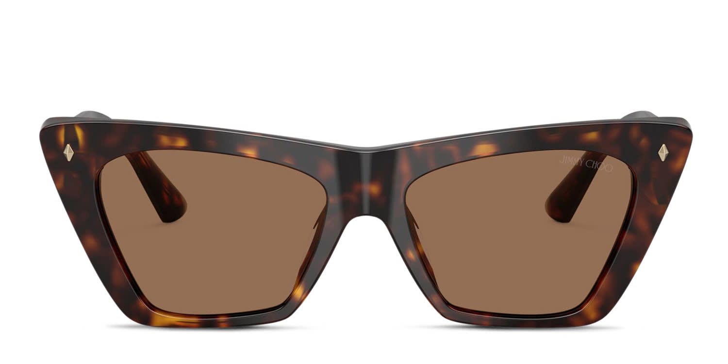 Jimmy Choo JC5062U Tortoise, Brown glasses - Tortoise / Brown - Frontal View