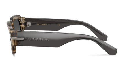 Dolce & Gabbana DG4485 Multicolor, Gray glasses - Multicolor / Gray - Side View