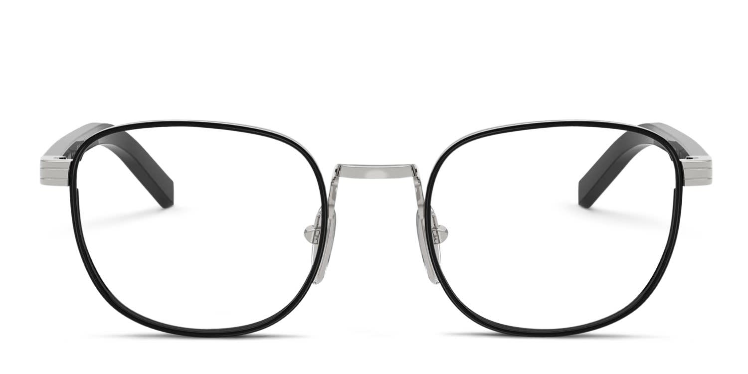 Yohji Yamamoto Look 003 Gray, Black Prescription Eyeglasses