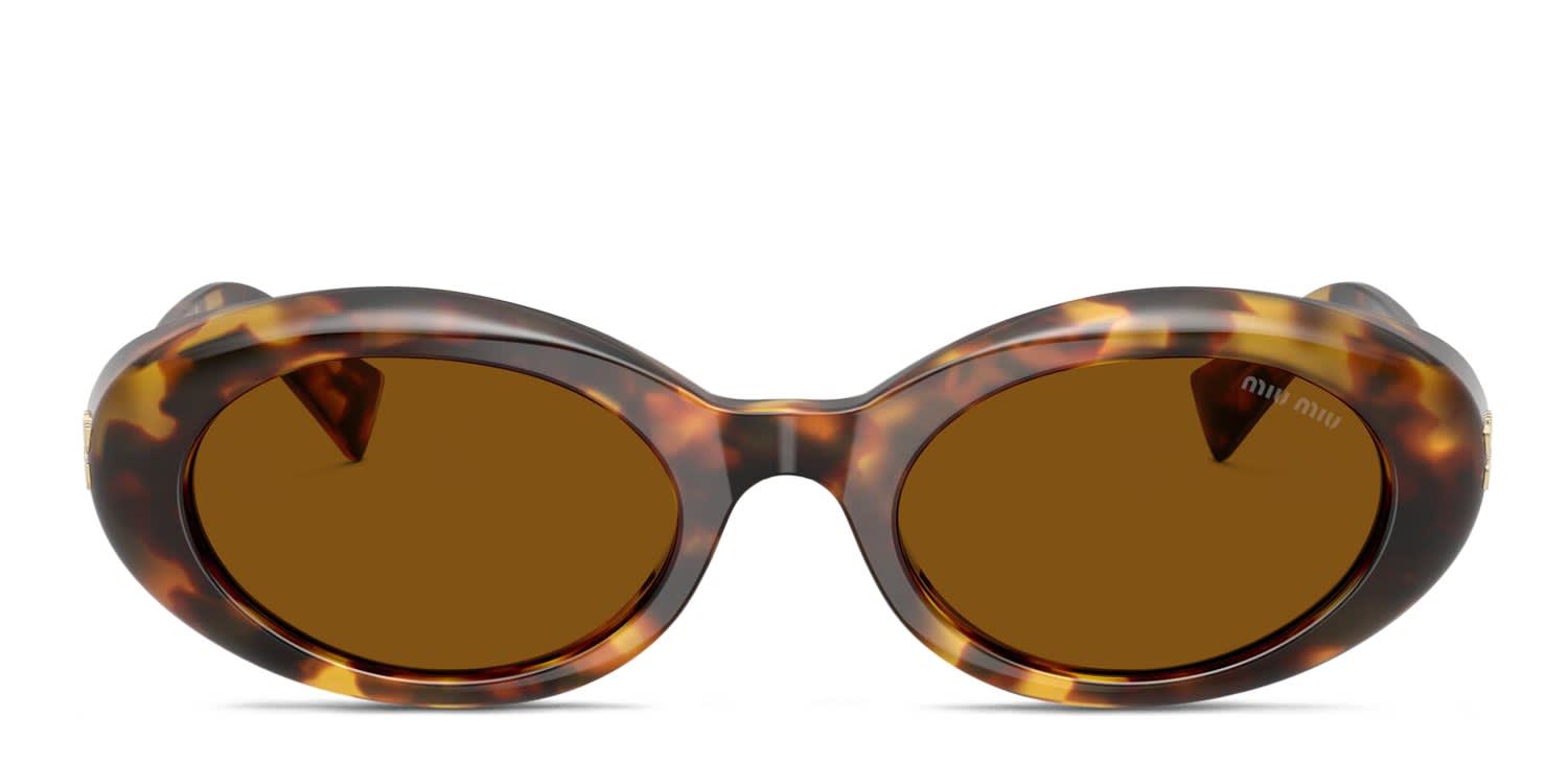 Miu Miu MUB09S Bronze, Tortoise glasses - Bronze / Tortoise - Frontal View