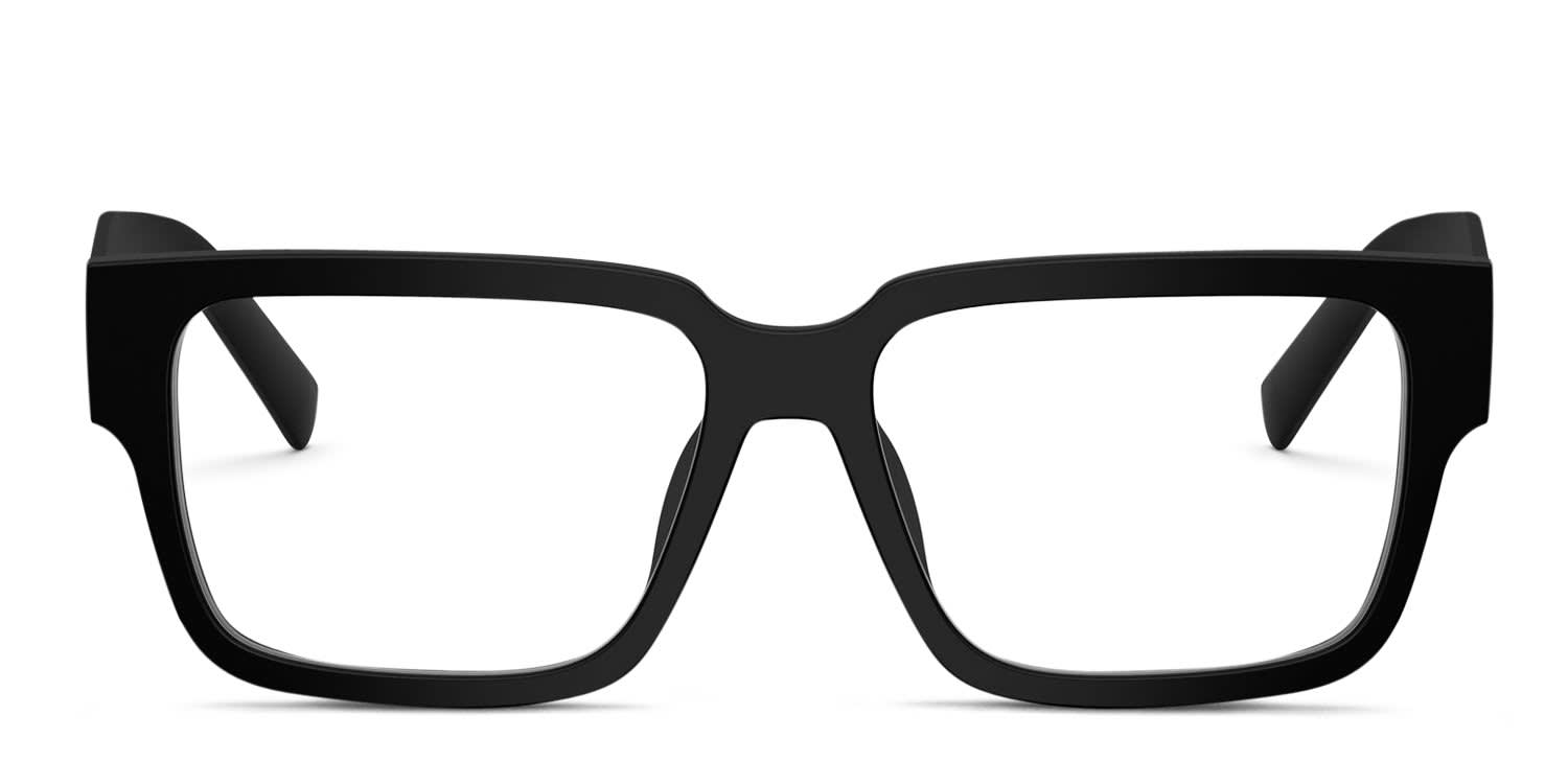 Prada PRD10VD Black glasses - Black - Frontal View