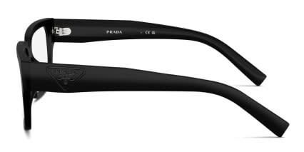 Prada PRD10VD Black glasses - Black - Side View