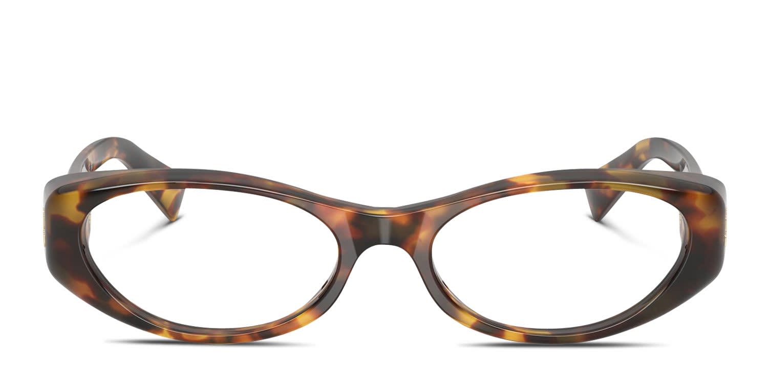Miu Miu MU03ZV Bronze, Tortoise glasses - Bronze / Tortoise - Frontal View