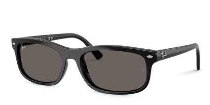 Ray-Ban RB2224 Black, Gray glasses - Black / Gray - Angle View