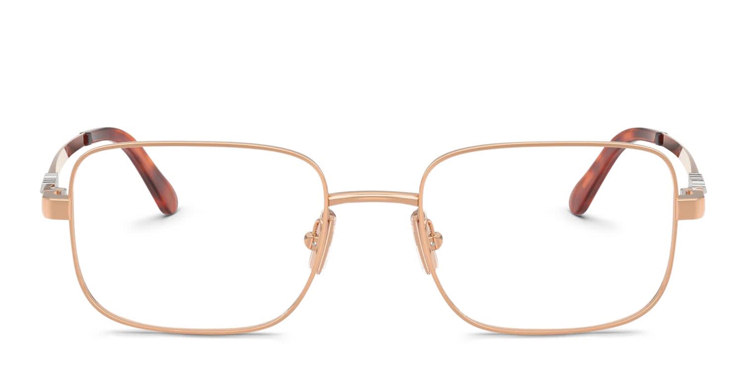 Miu Miu MU51ZV Pink, Gold glasses - Pink / Gold - Frontal View