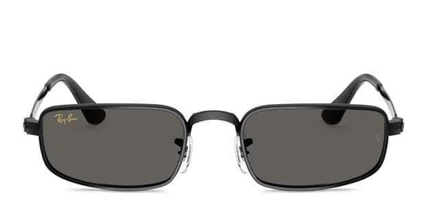 Ray-Ban RB3927 black frame with dark gray lenses. Lenses provide