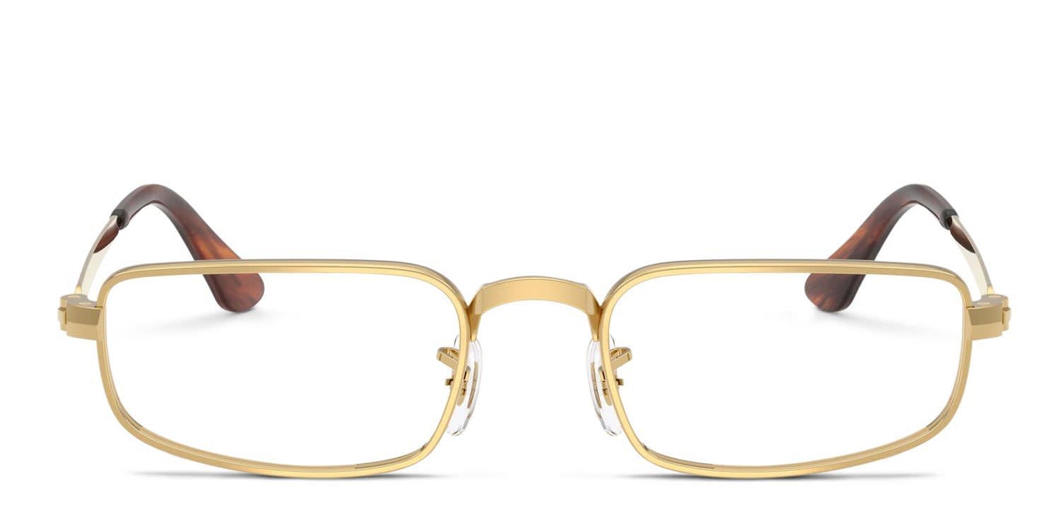 Ray-Ban RX3927V by A$AP Rocky Gold glasses - Gold - Frontal View