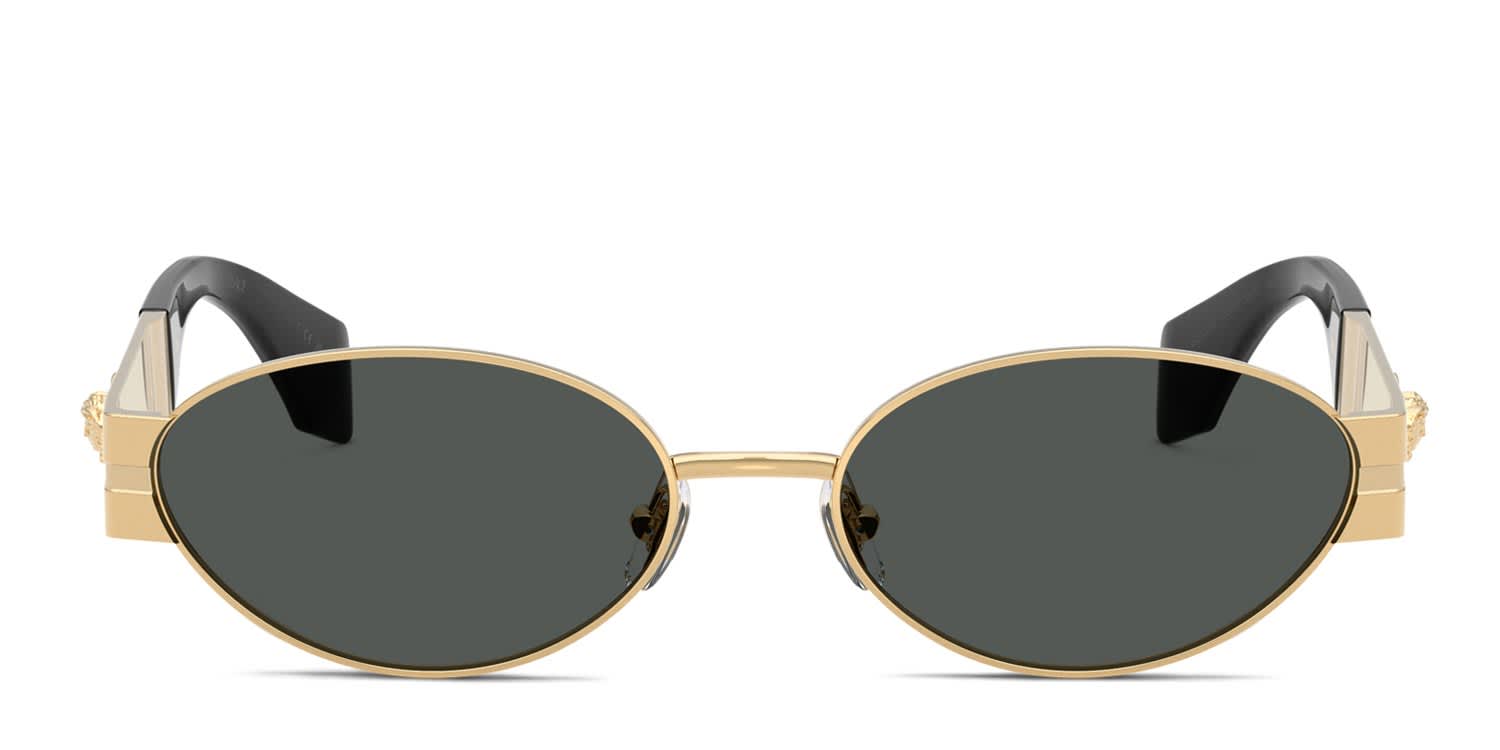 Versace VE2301 Gold glasses - Gold - Frontal View