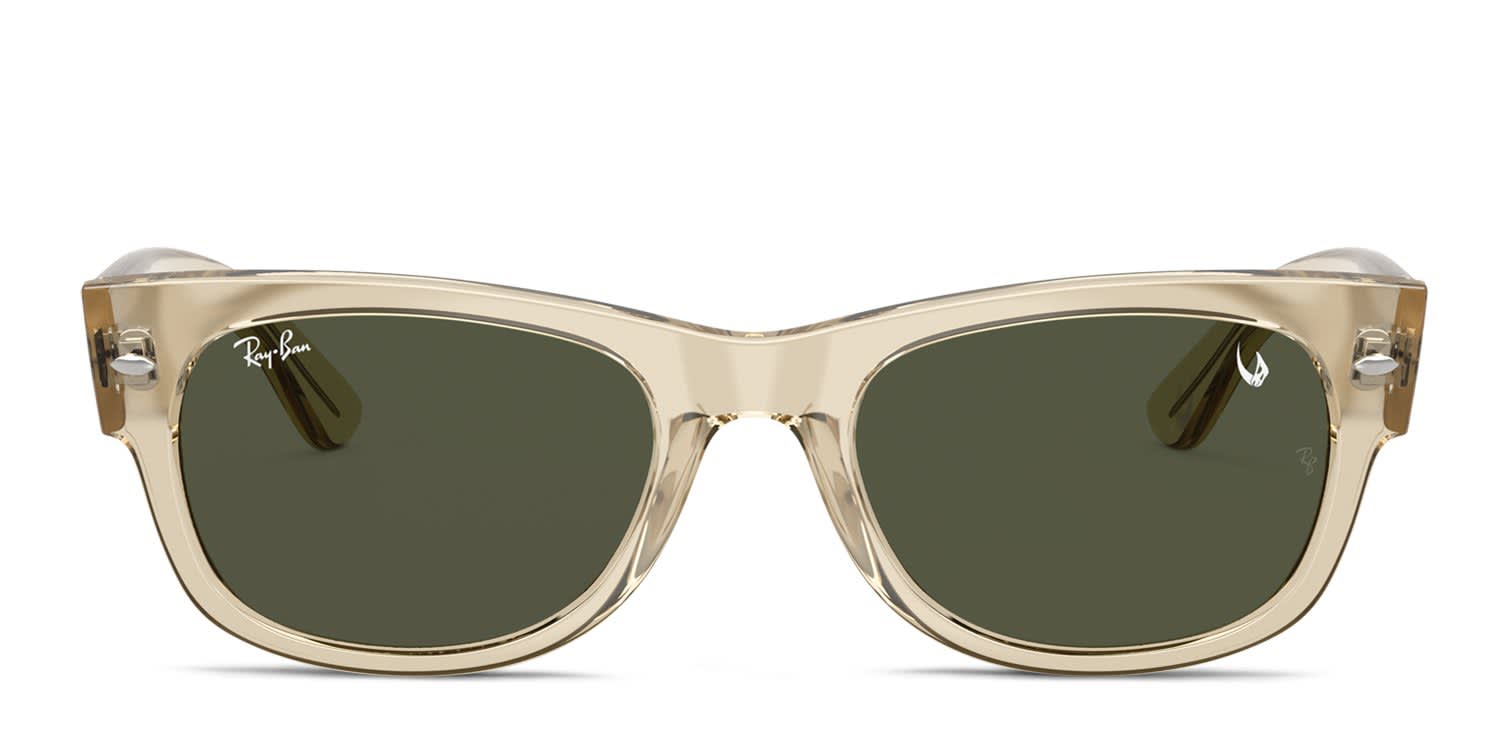 Ray-Ban RB0832S Star Wars Mega Wayfarer II Beige glasses - Beige - Frontal View