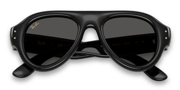 Ray-Ban x A$AP Rocky RB4925 Pilot Puffer Shiny Black Prescription