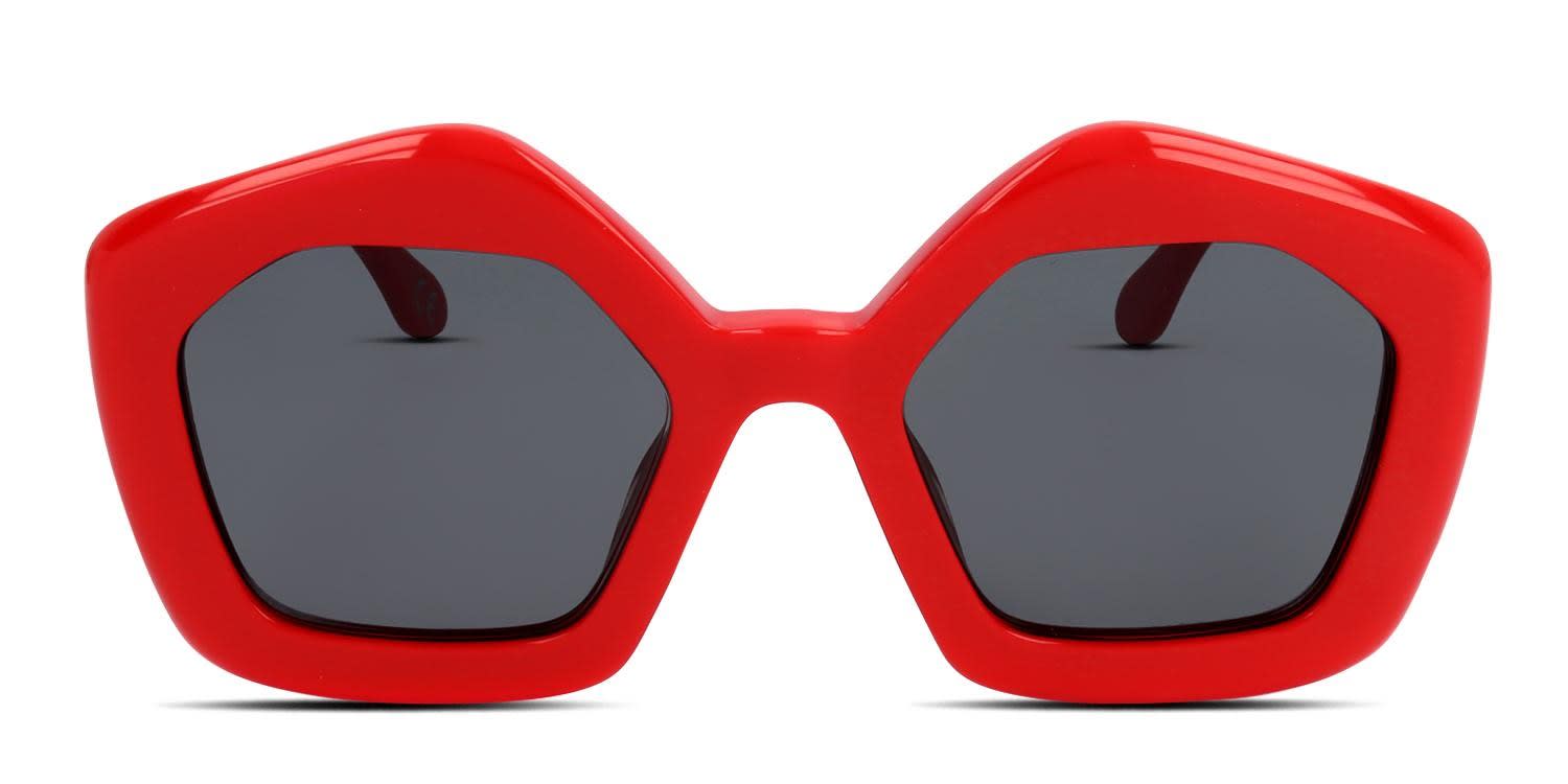 Marni x Retrosuperfuture Laughing Waters Red glasses - Red - Frontal View