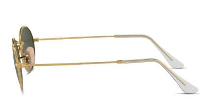 Ray-Ban RB3547 Gold , Green glasses - Gold / Green - Side View