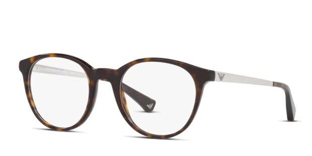 EMPORIO ARMANI 遠視用メガネ ブラウン Emporio Armani EA3154 Brown/Tortoise Eyeglasses | Includes FREE Rx