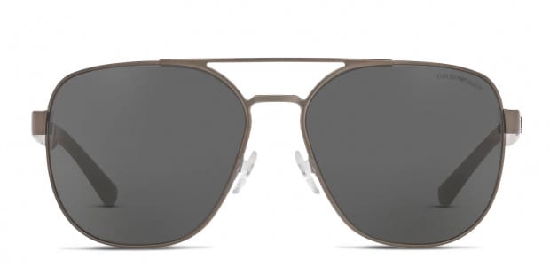 Emporio Armani EA2064 Gray Gunmetal Prescription Sunglasses 50 Off Lenses