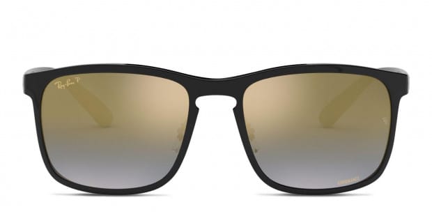 Ray-Ban RB4264 Shiny Black/Blue/Gold Sunglasses