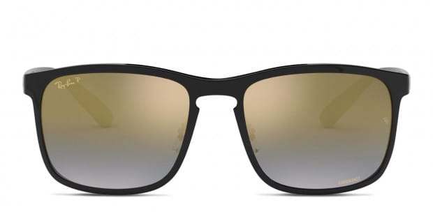 Ray ban chromance gold store