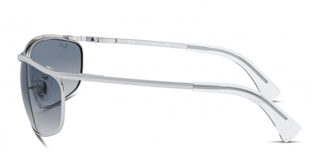 Ray Ban RB3119 Olympian Blue Silver Prescription Sunglasses 50 Off Lenses