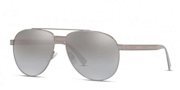 Versace VE2209 Gray Gunmetal Prescription Sunglasses 50 Off Lenses