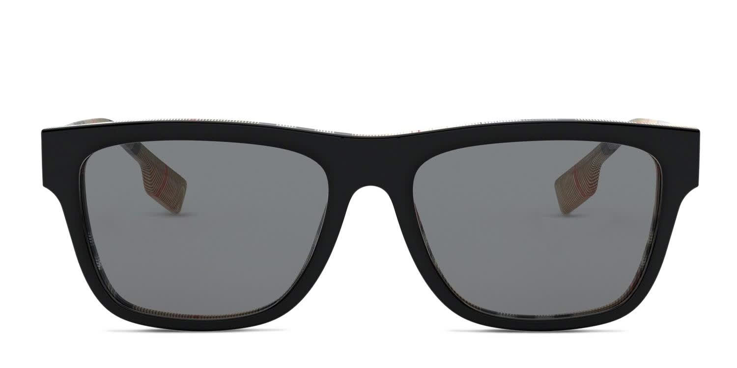 Burberry BE4293 Black glasses - Black - Frontal View