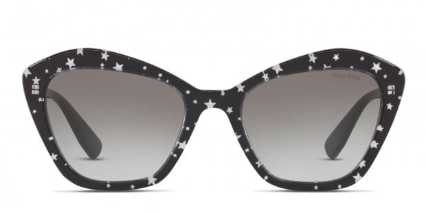 Miu Miu MU 05US Core Collection Black Gray White Prescription