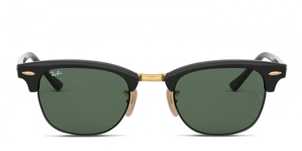 Ray Ban RB4354 Black Green Prescription Sunglasses 50 Off Lenses