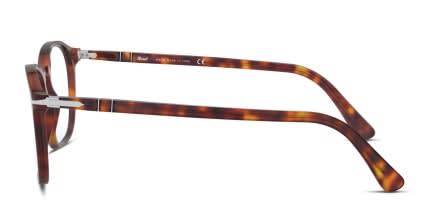 Persol PO3007VM Brown, Tortoise glasses - Brown / Tortoise - Side View