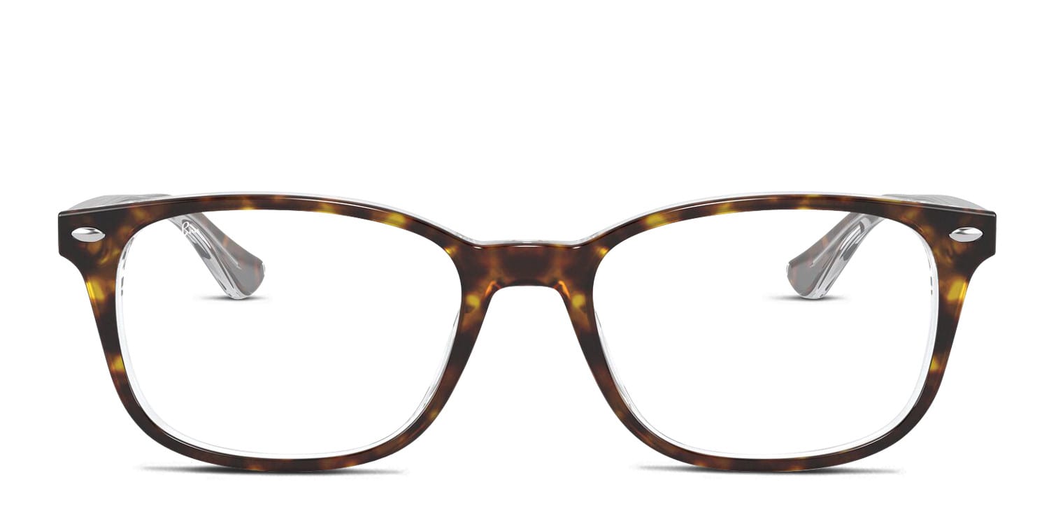 Ray-Ban RX5375 Clear , Tortoise Eyeglasses | Includes FREE Rx Lenses