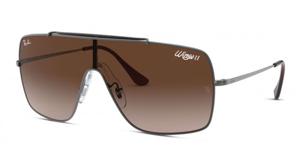 Ray-Ban RB3697 Wings Ii Brown , Gunmetal Prescription