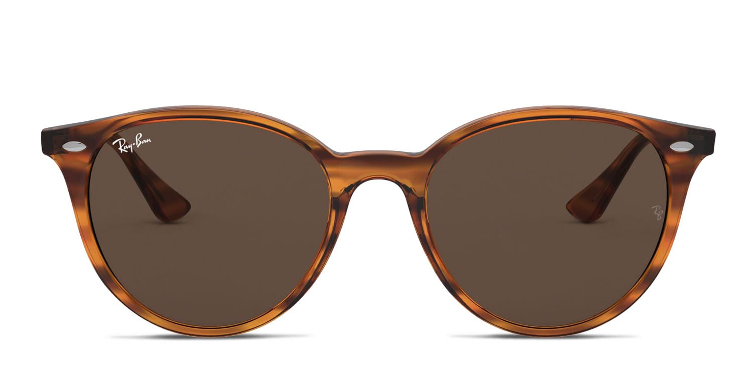 Ray-Ban RB4305 Brown , Multicolor , Red , Tortoise glasses - Tortoise - Frontal View