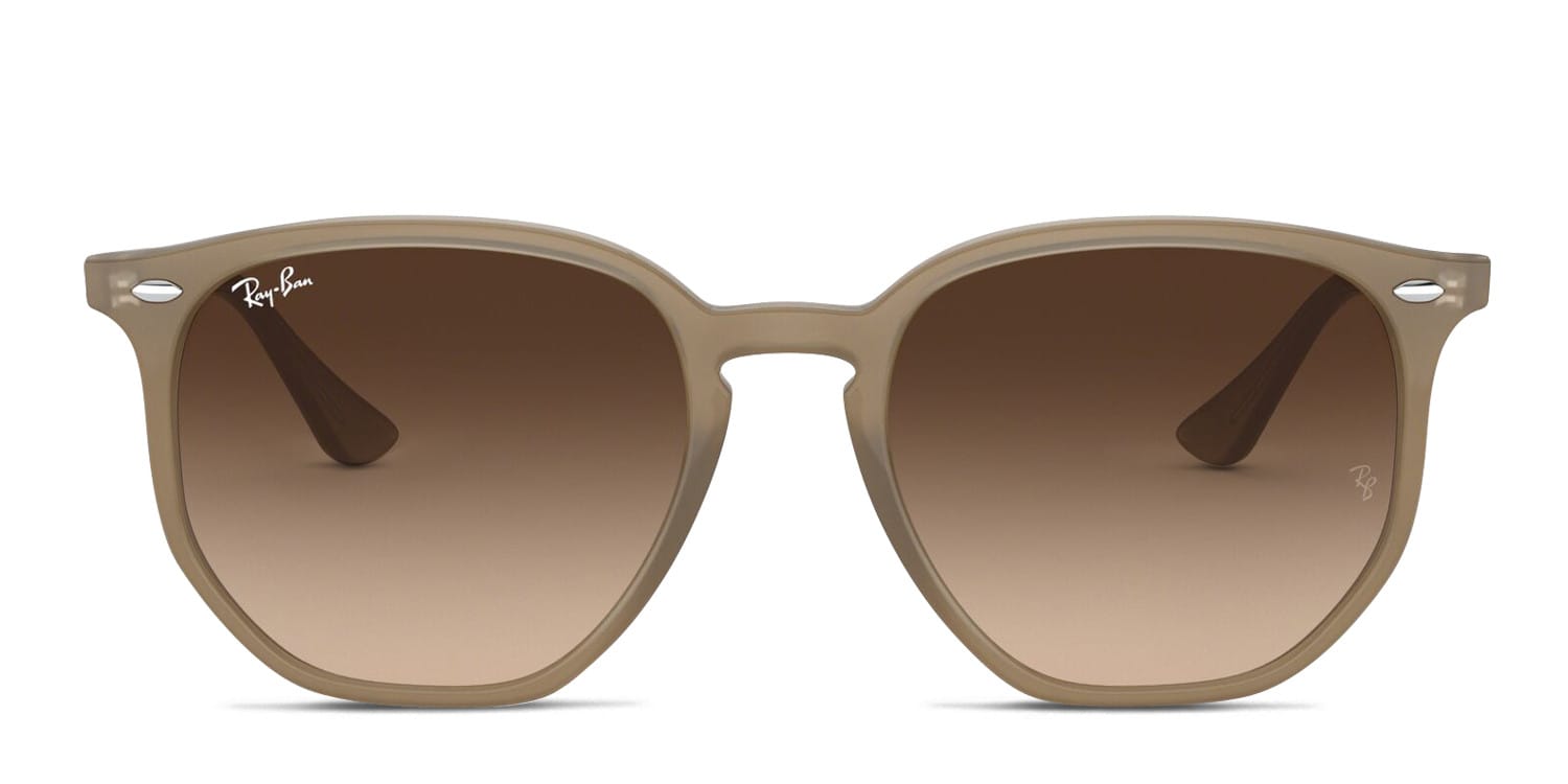 Ray-Ban RB4306 Brown , Neutrals Prescription Sunglasses - 50% Off