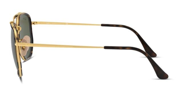 Ray-Ban RB3648M The Marshal II Tortoise/Gold/Green Sunglasses