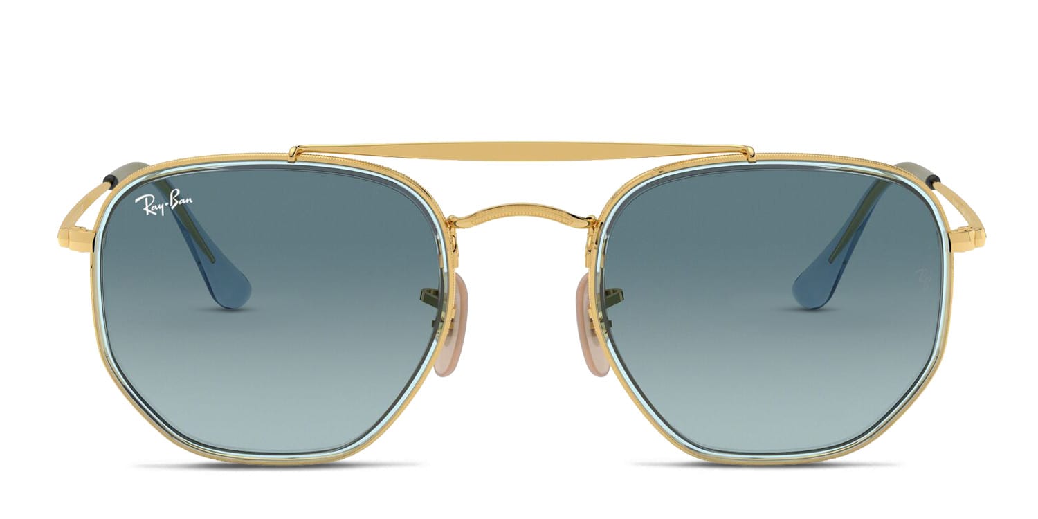 Ray-Ban RB3648M The Marshal II Gold/Blue Sunglasses