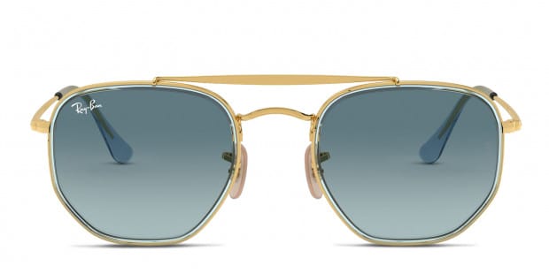Ray Ban RB3648M The Marshal II Gold Blue Sunglasses