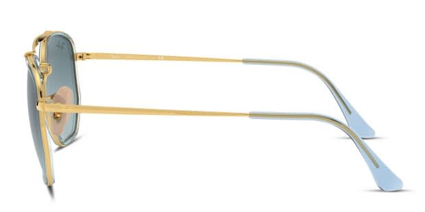 Ray-Ban RB3648M The Marshal II Gold/Blue Sunglasses display picture 3