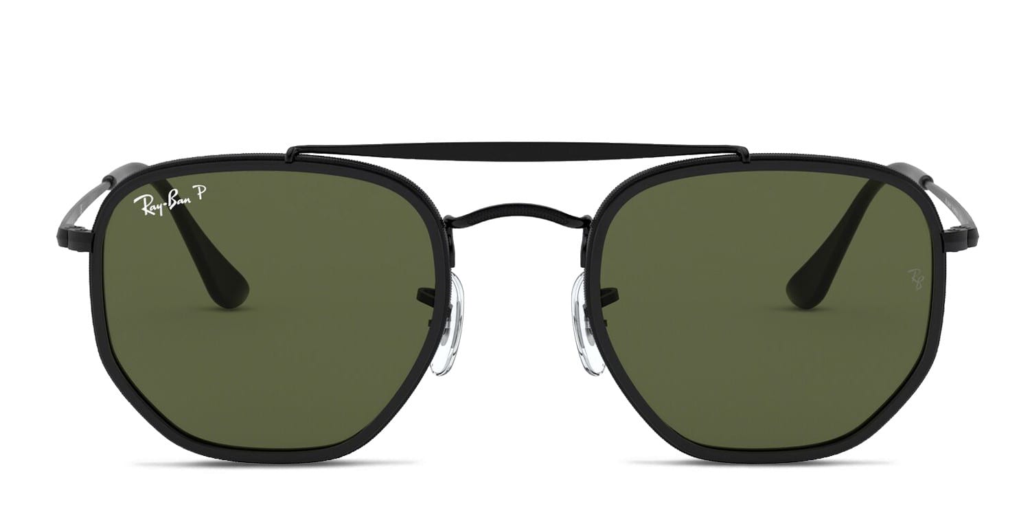 Ray-Ban RB3648M The Marshal Ii Black/Green Sunglasses