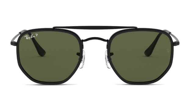 Ray-Ban RB3648M The Marshal Ii Black/Green Sunglasses