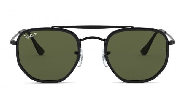 Ray Ban RB3648M The Marshal Ii Black Green Sunglasses