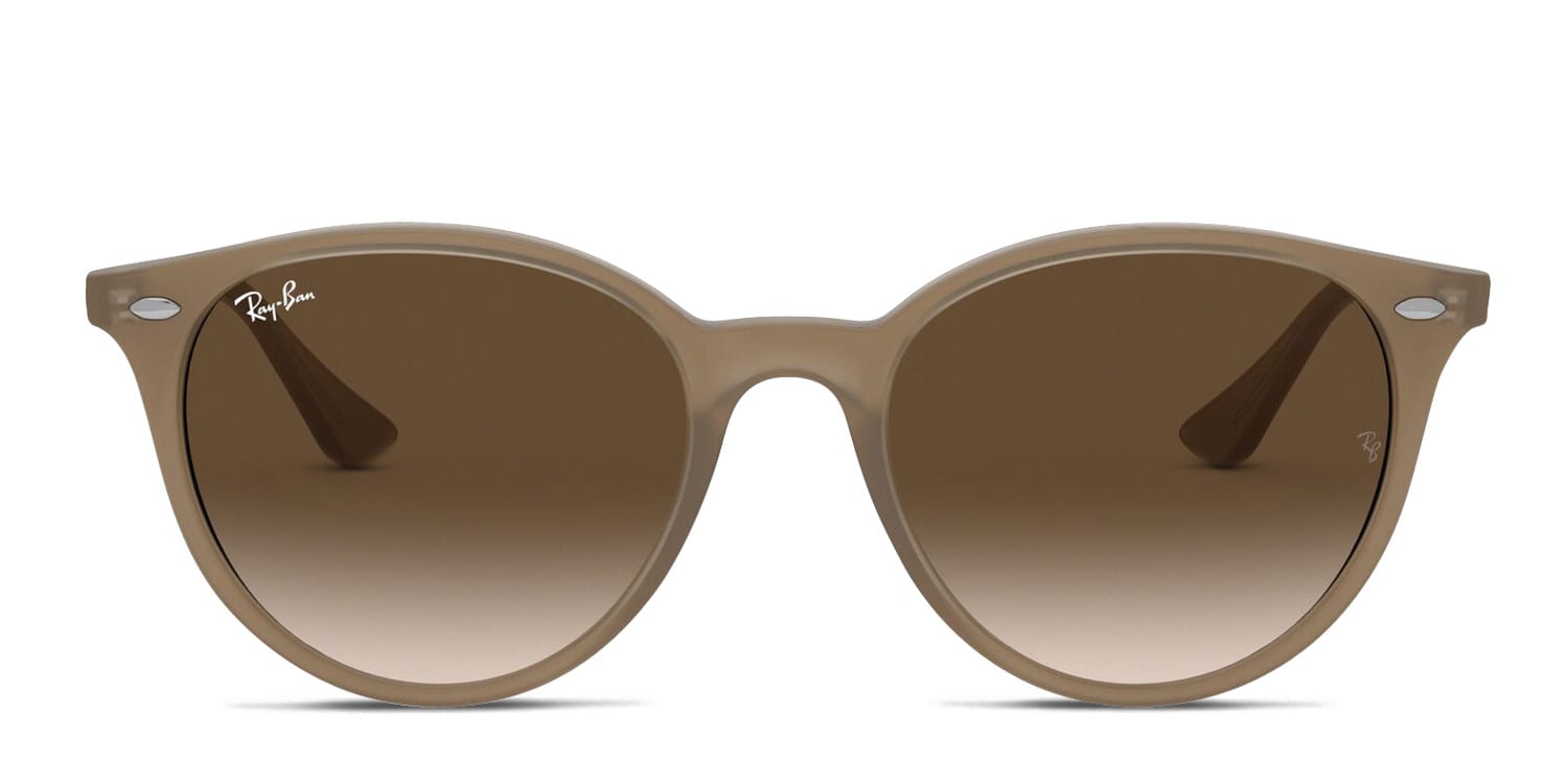 Ray-Ban RB4305F Brown , Neutrals glasses - Brown / Beige - Frontal View