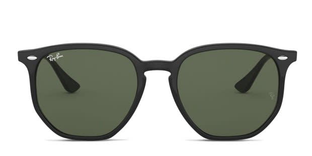 Ray-Ban RB4306F Black , Green Prescription Sunglasses - 50% Off Lenses