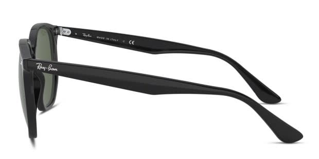 Ray-Ban RB4306F Black , Green Prescription Sunglasses - 50% Off Lenses