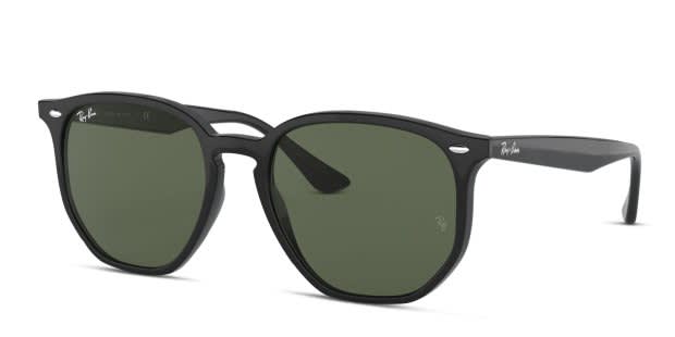 Ray-Ban RB4306F Black , Green Prescription Sunglasses - 50% Off Lenses