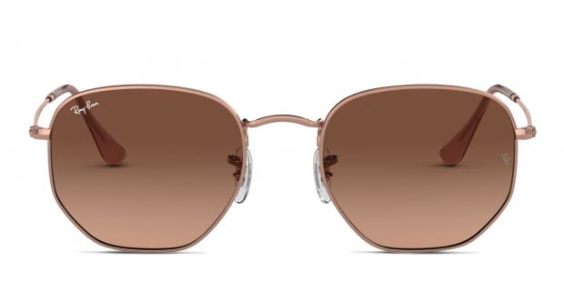 Ray ban hexagonal pink new arrivals