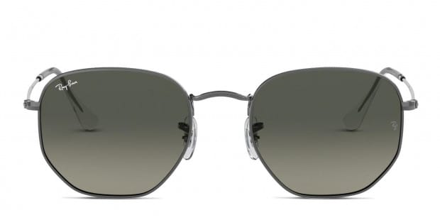 Ray Ban RB3548N Hexagonal Gray Gunmetal