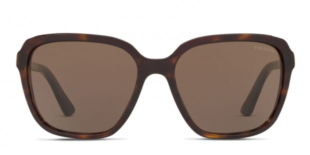 Prada PR17WS Symbole Shiny Black Prescription Sunglasses - 50% Off Lenses