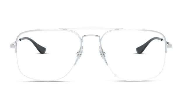 Ray-Ban RX6441 The General Gaze Silver Eyeglasses | Includes FREE