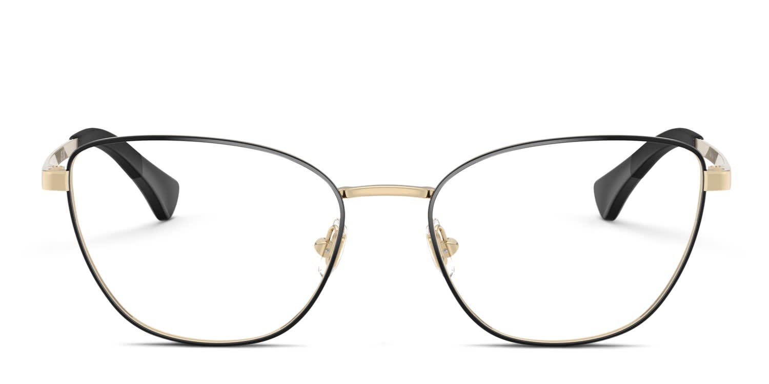Ralph Lauren RA6046 Gold glasses - Gold - Frontal View